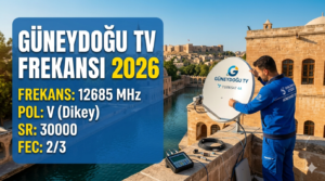 Güneydoğu TV frekansı 2026 Türksat 4A güncel uydu ayarları