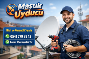 Maşuk çanak anten kurulumu ve uydu sinyal ayarlama